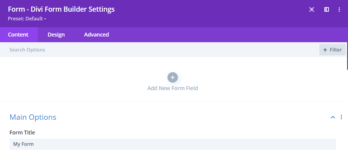 Add Form Field