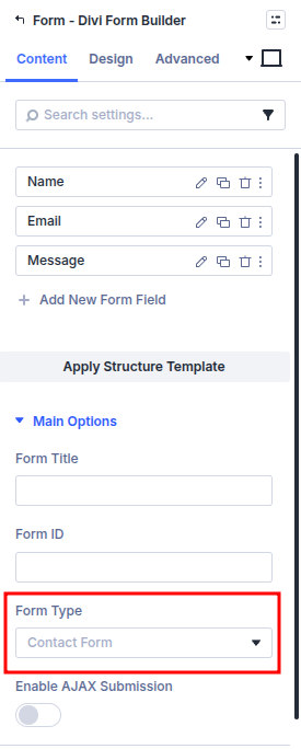 Form Type