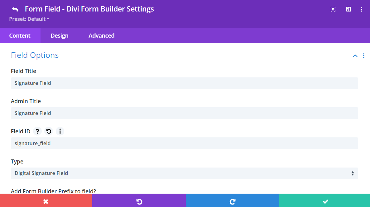 Select Digital Signature Field