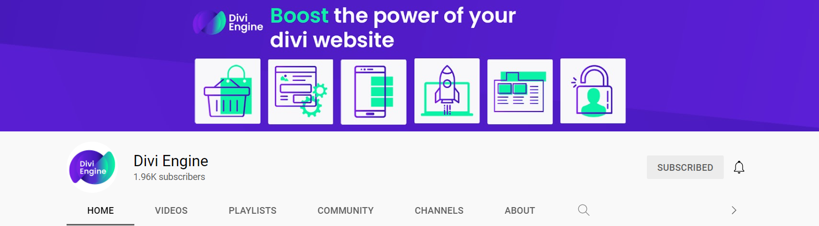 Divi Engine video documentation