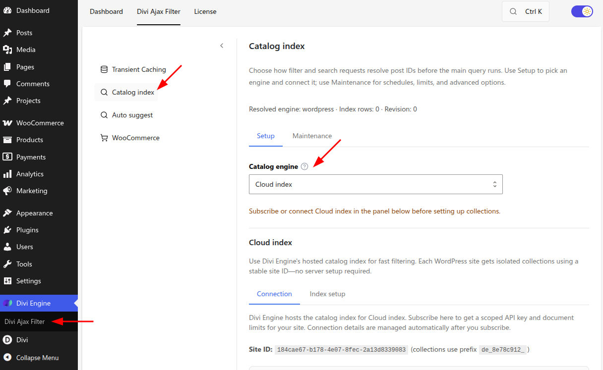 Catalog Engine