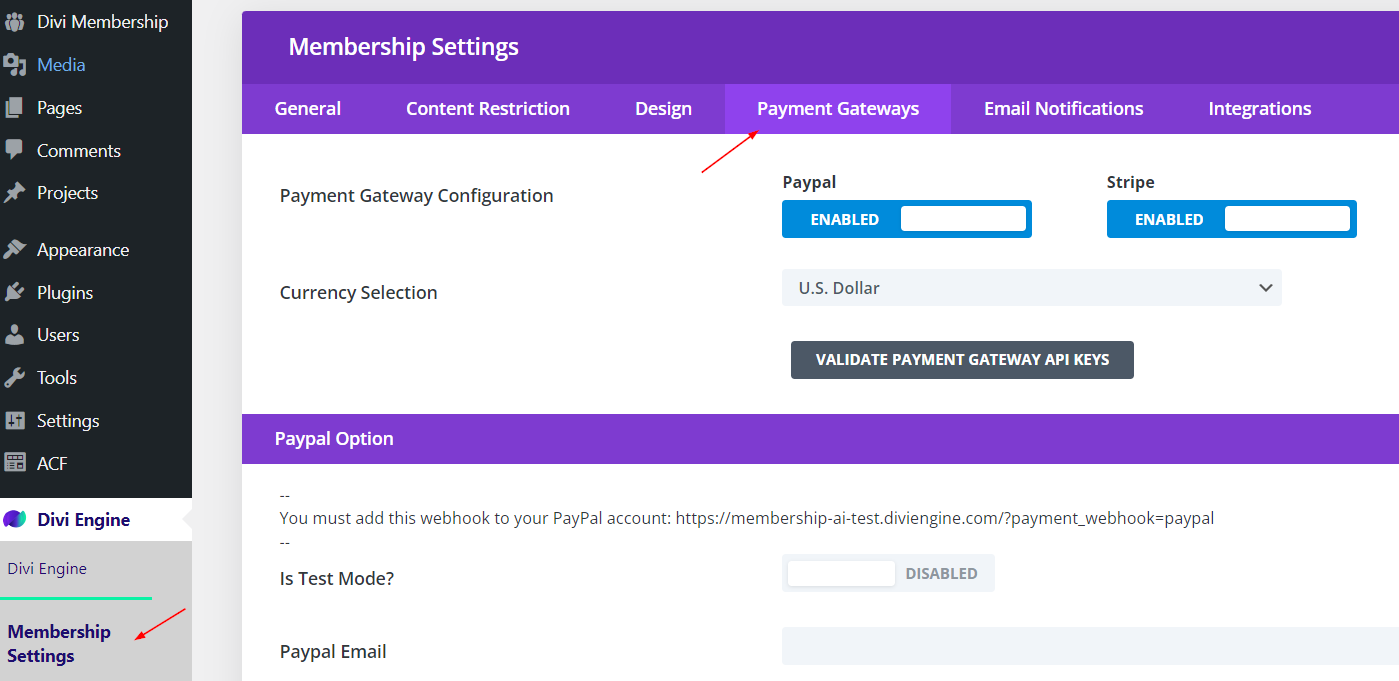 Payment Gateways