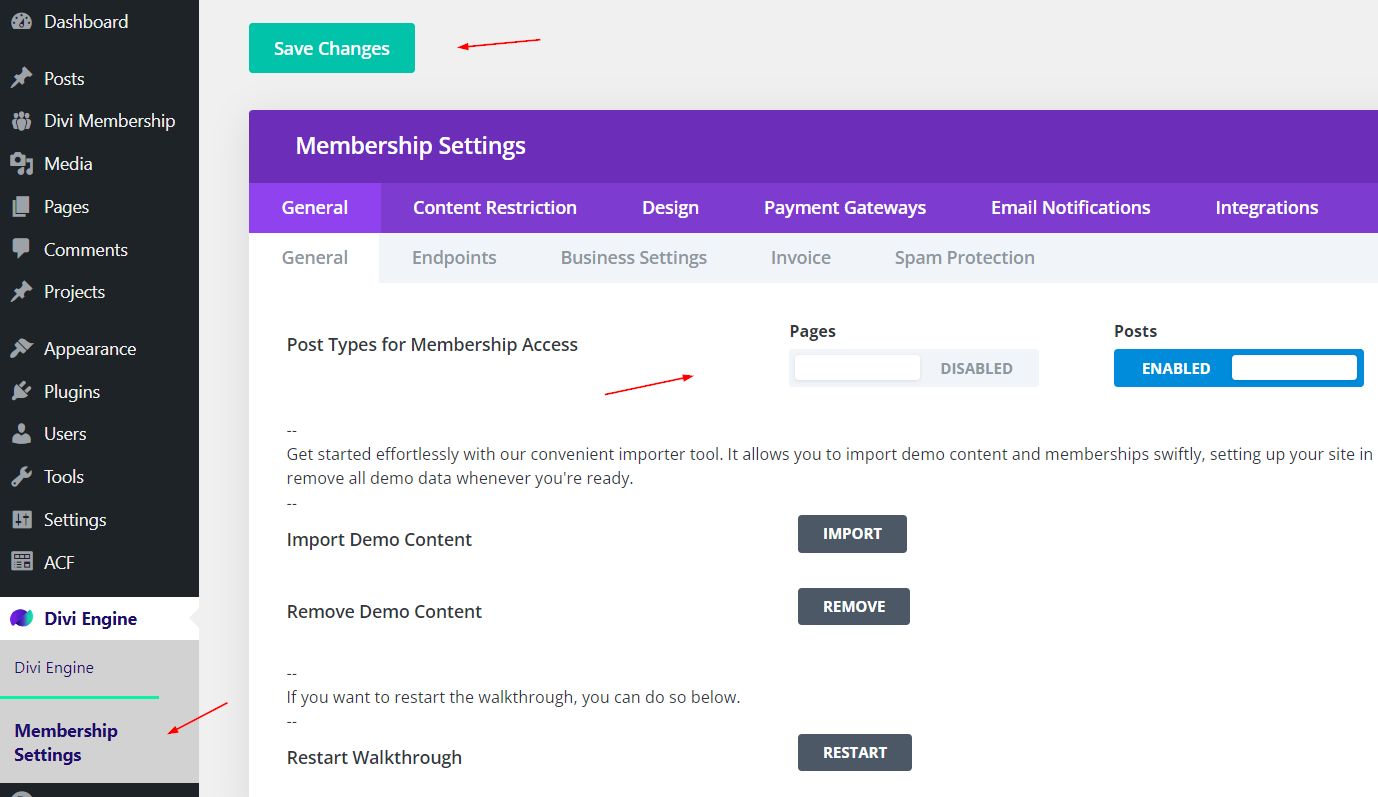 Select Post Types