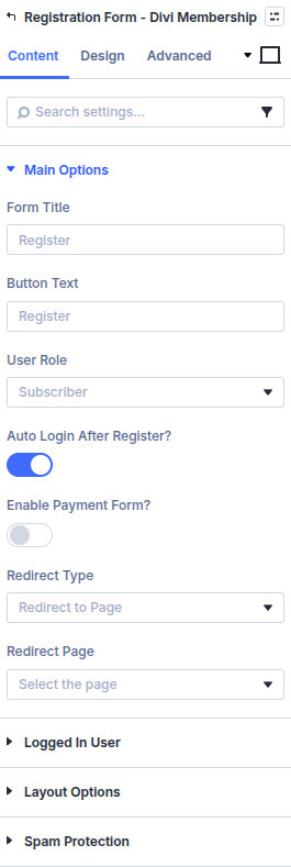 Registration Form