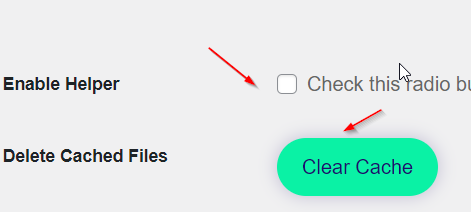 Defer Images Settings Screen